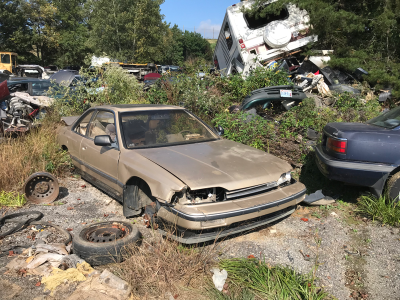What I assume was an Acura Legend coupe